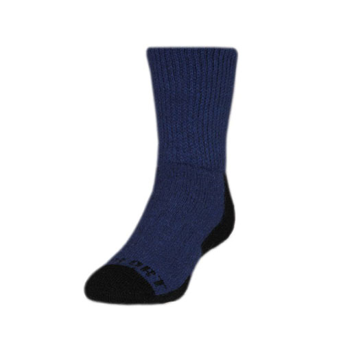 Blue ski socks dark