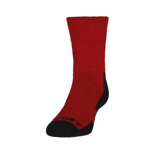 Red ski socks