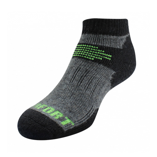 Mini sock black green